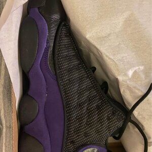air jordan 13 retro purple and black brand new in box
